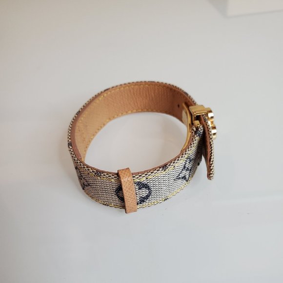 Genuine Louis Vuitton Canvas Monogram Bracelet NEW - Picture 6 of 15